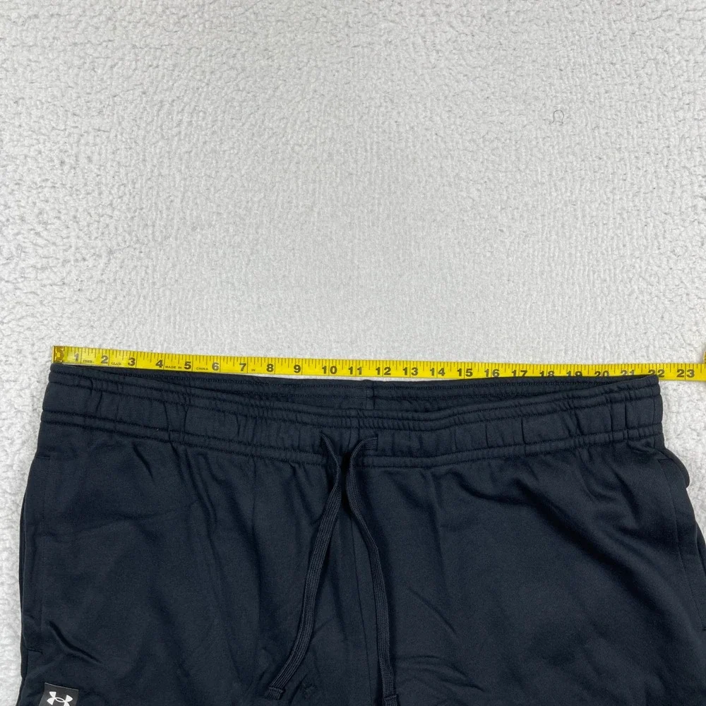 Under Armour Rival Fleece Joggers Mens 3XL Black Athletic Training 1357128